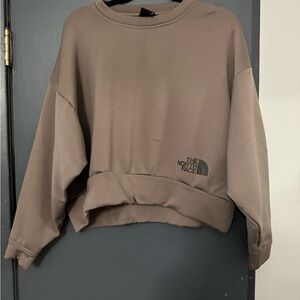 The North Face Women's Taupe Crew Neck Sweater